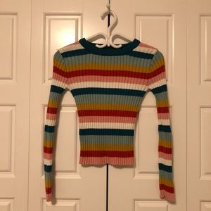 F21 Colorful Sweater 🌈
